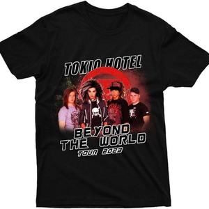 T-Shirt For The 2023 Tokio Hotel Concert And Band_S World Tour Tokio Tee